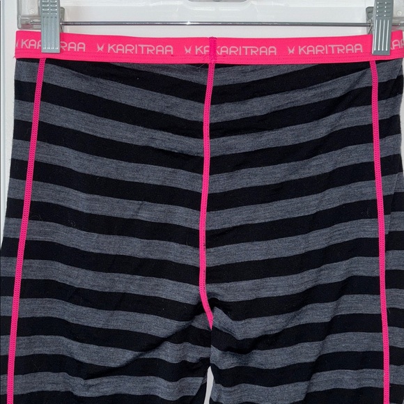 Kari Traa merino wool base layer leggings bottoms pants M - Picture 4 of 8